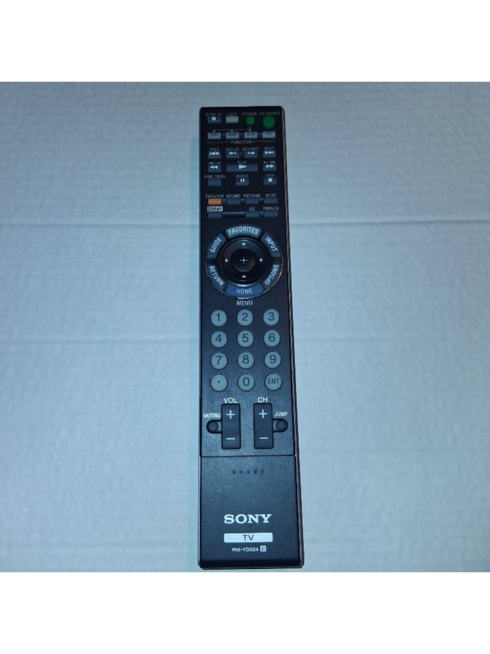 Sony TV Remote Control RM-YD024 Replacement For Bravia HDTVs